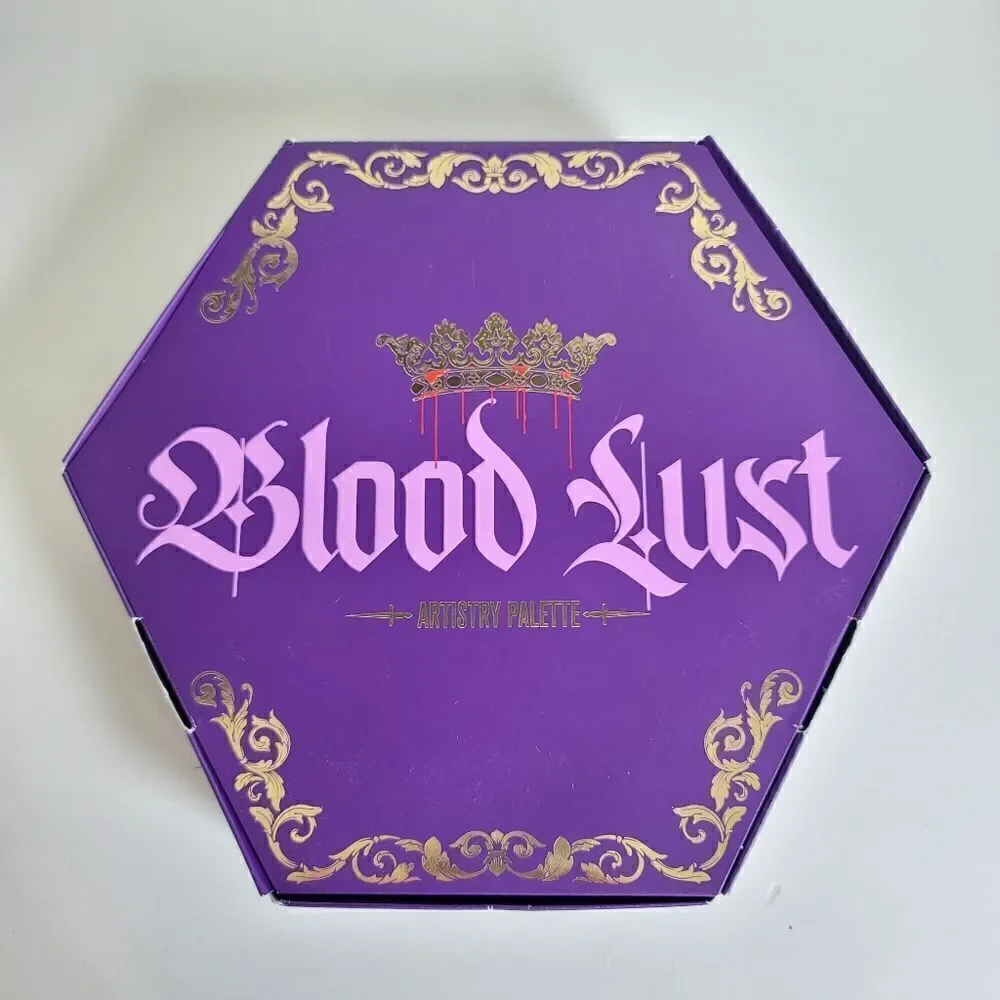Jeffree Star cosmetics blood lust palette